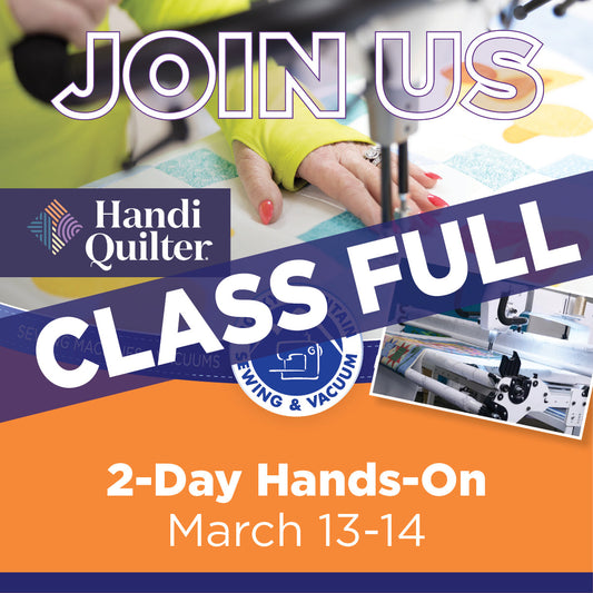 2 Day Hands-On Long Arm Quilting with HandiQuilter Event - Aurora