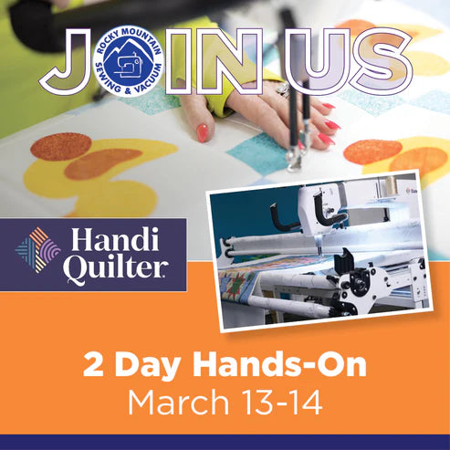 2 Day Hands-On Long Arm Quilting with HandiQuilter Event - Aurora