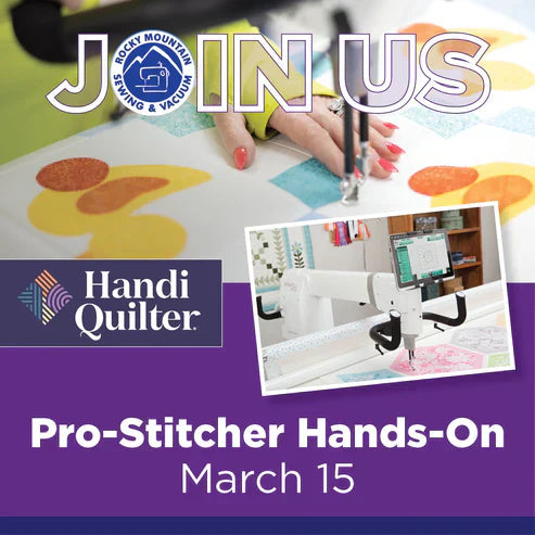 1 Day Hands-On ProStitcher Basics with HandiQuilter - Aurora