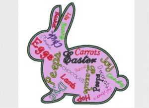 Hop to It! Make a Bunny Word Collage with FTC-U