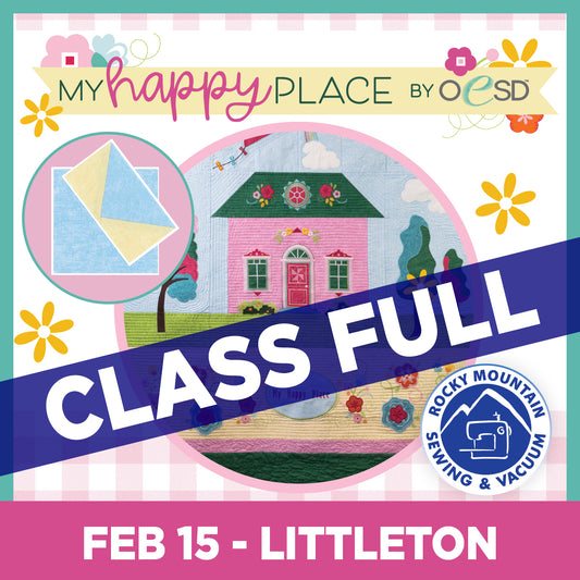 My Happy Place by OESD Embroidery Block of the Month - Littleton