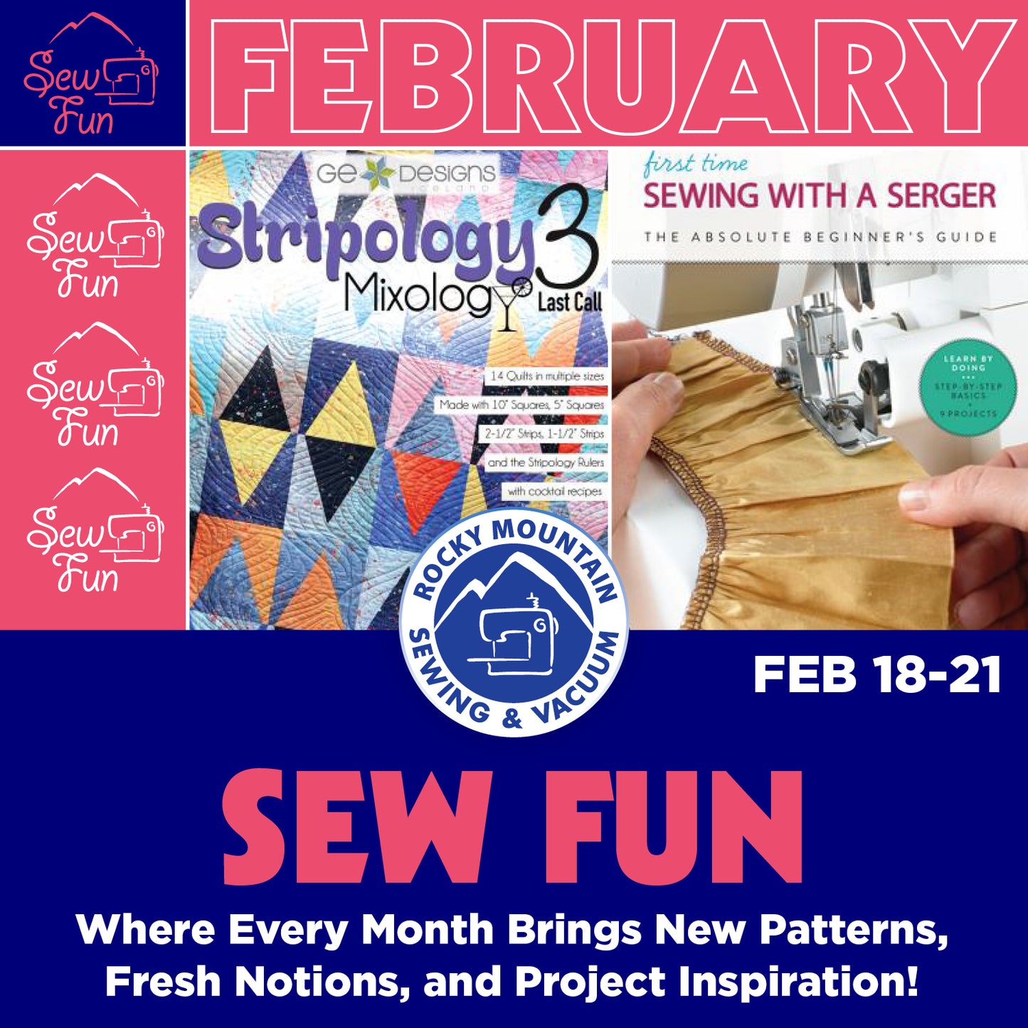 February Sew Fun Snapshot - Littleton