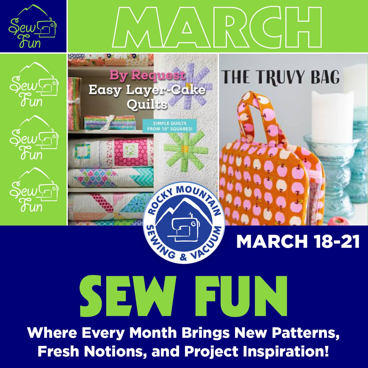 March Sew Fun Snapshot - Arvada