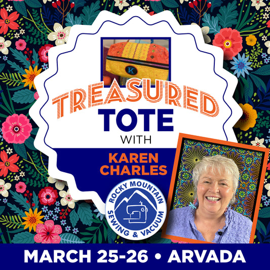 Treasured Tote with Pfaff - Arvada