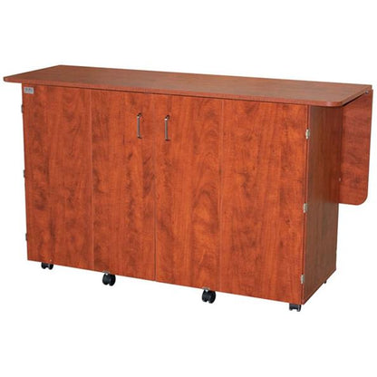 Horn 7600 Ultimate Sewing and Crafting Storage Center sunset maple closed