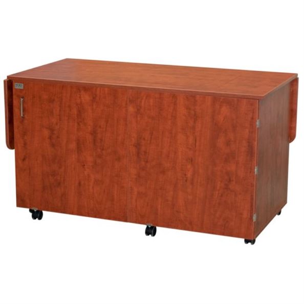 Horn 8050 Cabinet with Electric Lift sunset maple closed