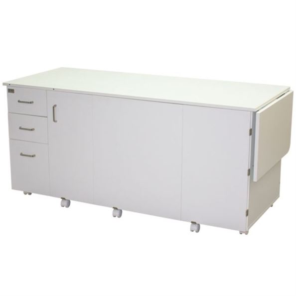 Horn 8090 Sewing Cabinet white closed