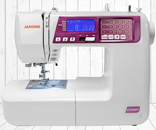 Janome4120QDC-G-front