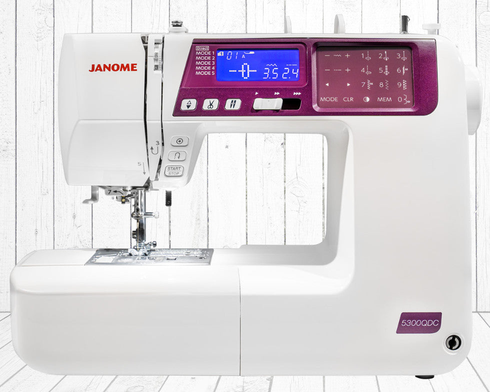 Janome5300QDC-G-front