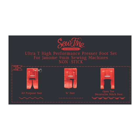 SewFine Ultra T High Performance Foot Set – Multiple Options