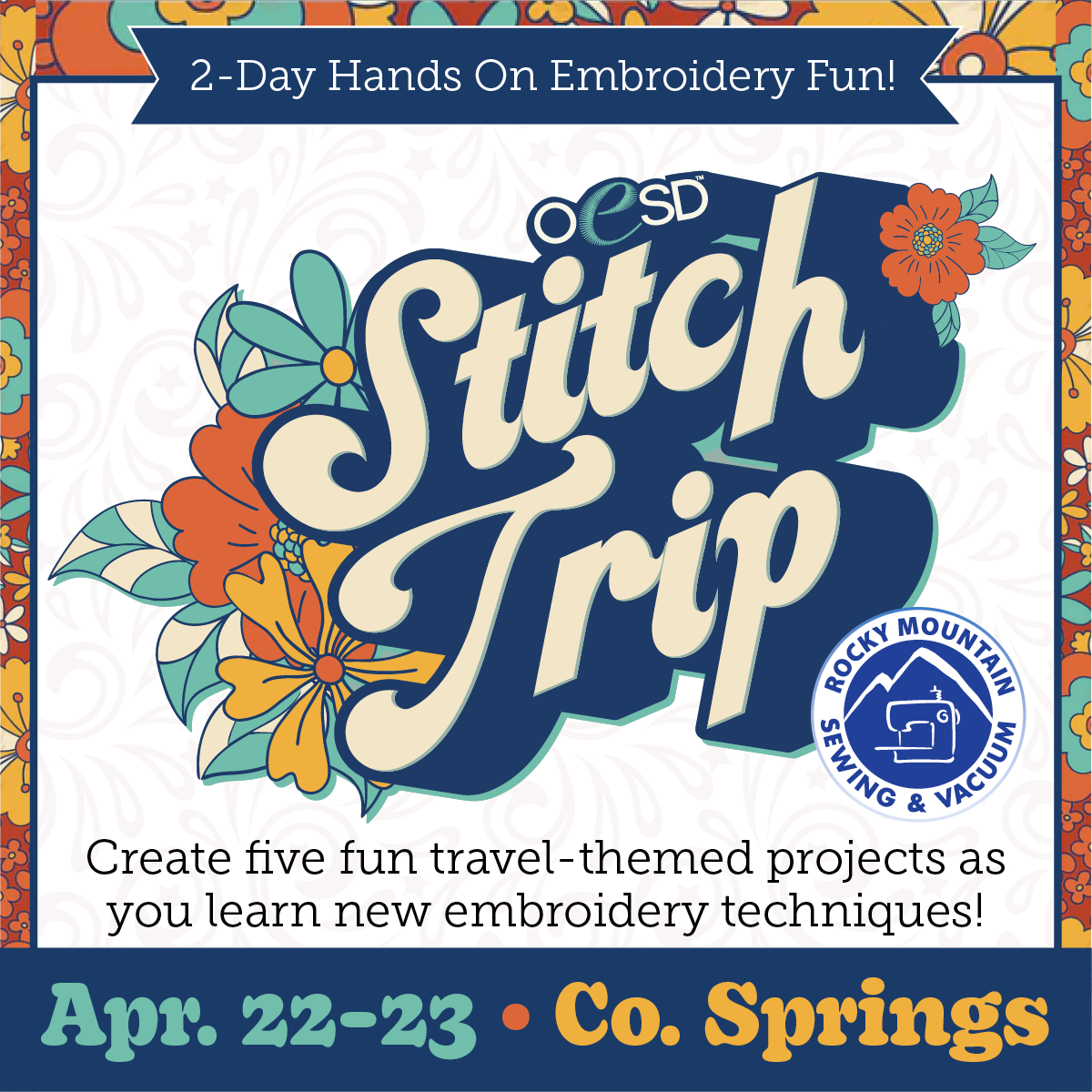 Stitch Trip with OESD - Colorado Springs