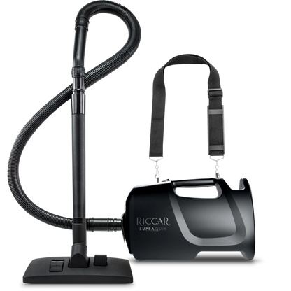 Riccar SupraQuik Portable Canister Vacuum with Shoulder Strap