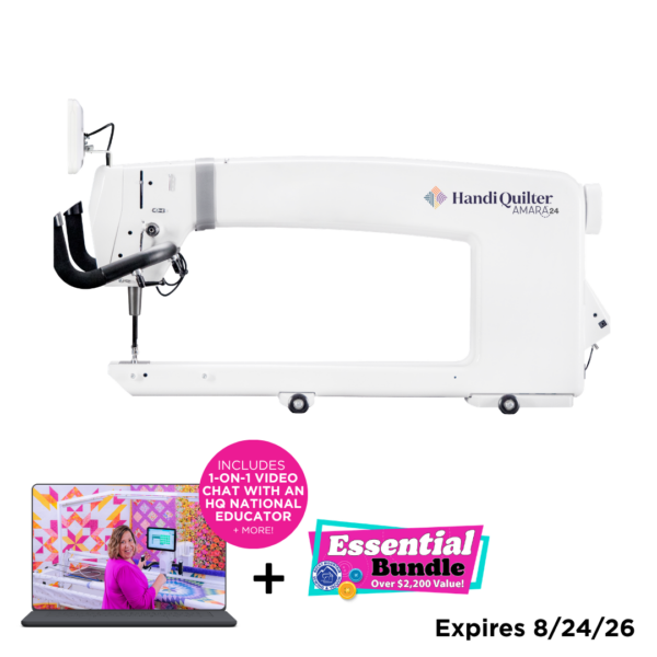 Handi Quilter Amara 24-inch Longarm Quilting Machine and Frame