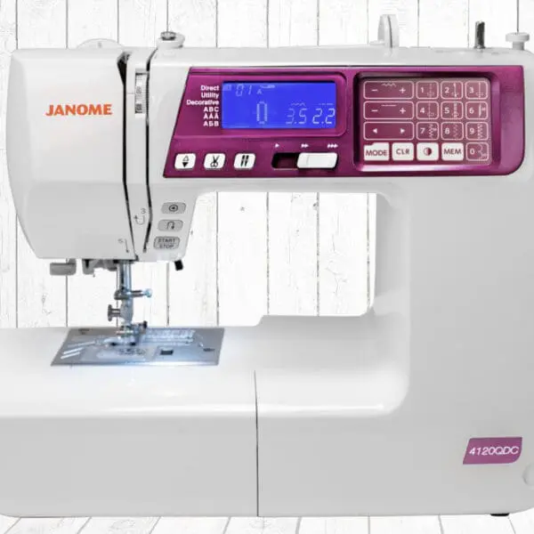 Janome4120QDC-G-front