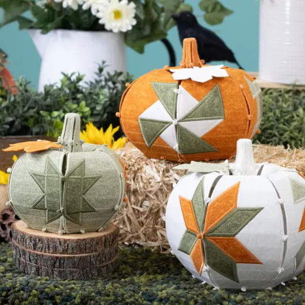 OESD Freestanding Quilt Block Pumpkins
