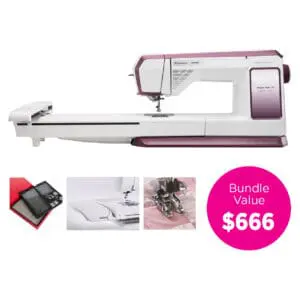 HUSQVARNA VIKING DESIGNER TOPAZ 65 Sewing & Embroidery Machine