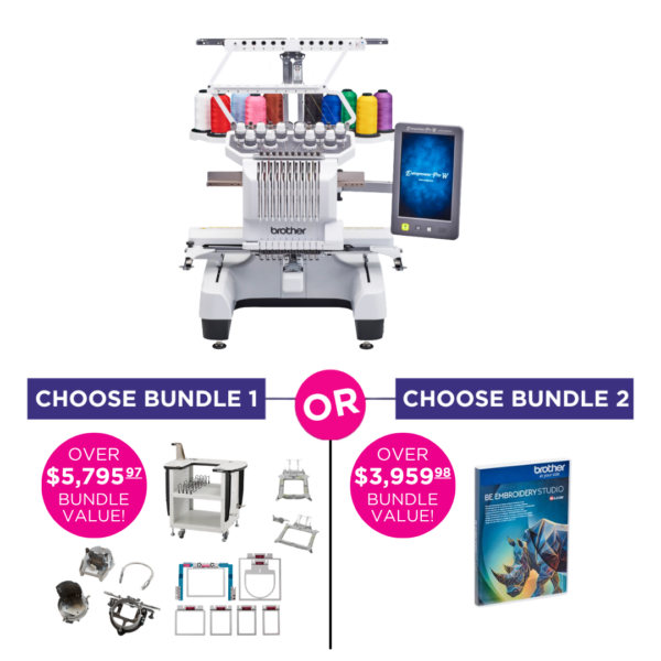 Brother PR1060W 10 Needle Embroidery Machine