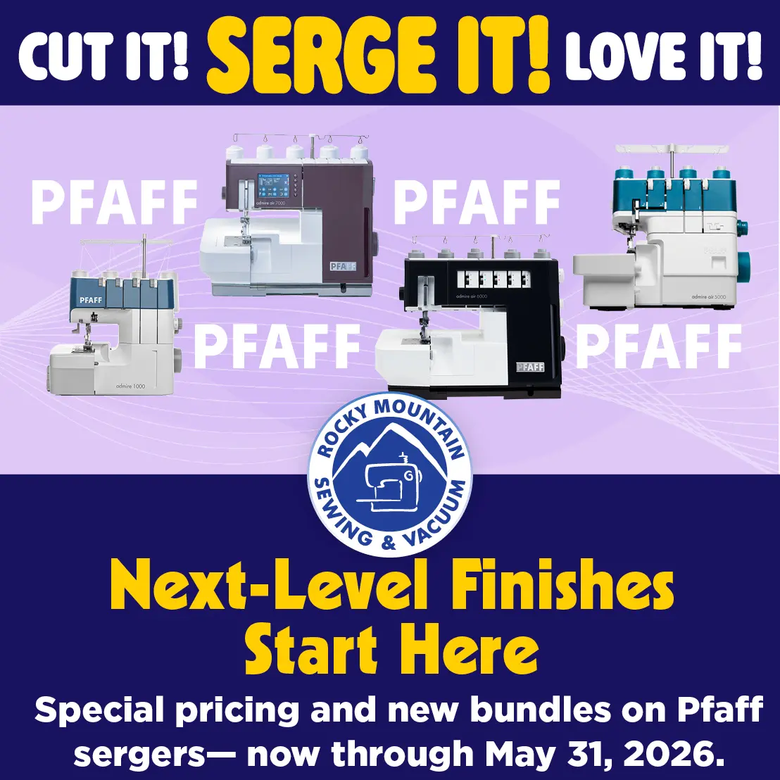Home 5 social. Pfaff Promo April