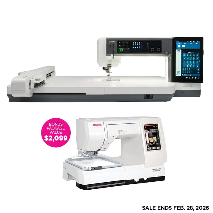 Janome Continental M17 Combination | Rocky Mountain Sewing & Vacuum