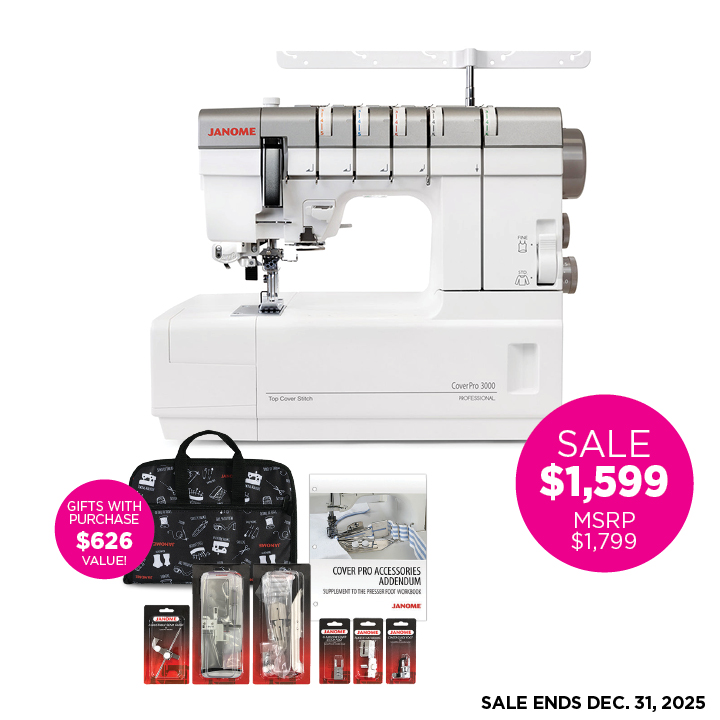 Janome CoverPro 3000 Professional