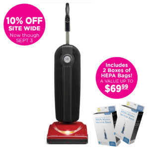Riccar SupraLite R10P Premium Lightweight Upright Vacuum