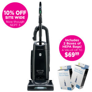 Riccar R25 Deluxe Clean Air Upright Vacuum
