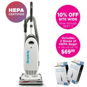 Simplicity S20EZM Allergy Upright Vacuum