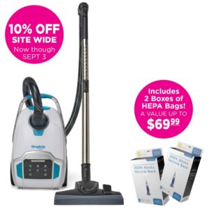 Simplicity Scout Canister Vacuum