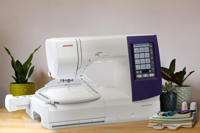Janome Memory Craft 9850 Sewing and Embroidery Machine