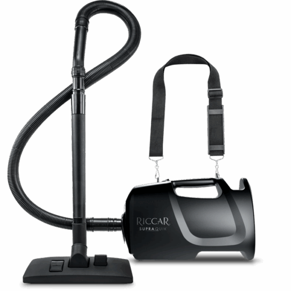 Riccar SupraQuik Portable Canister Vacuum with Shoulder Strap
