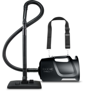 Riccar SupraQuik Portable Canister Vacuum with Shoulder Strap