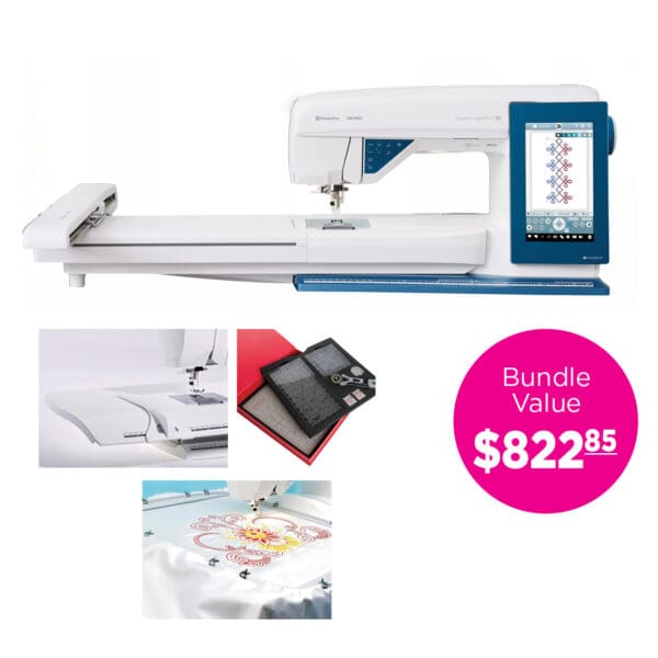 HUSQVARNA VIKING DESIGNER SAPPHIRE 85 Sewing & Embroidery Machine