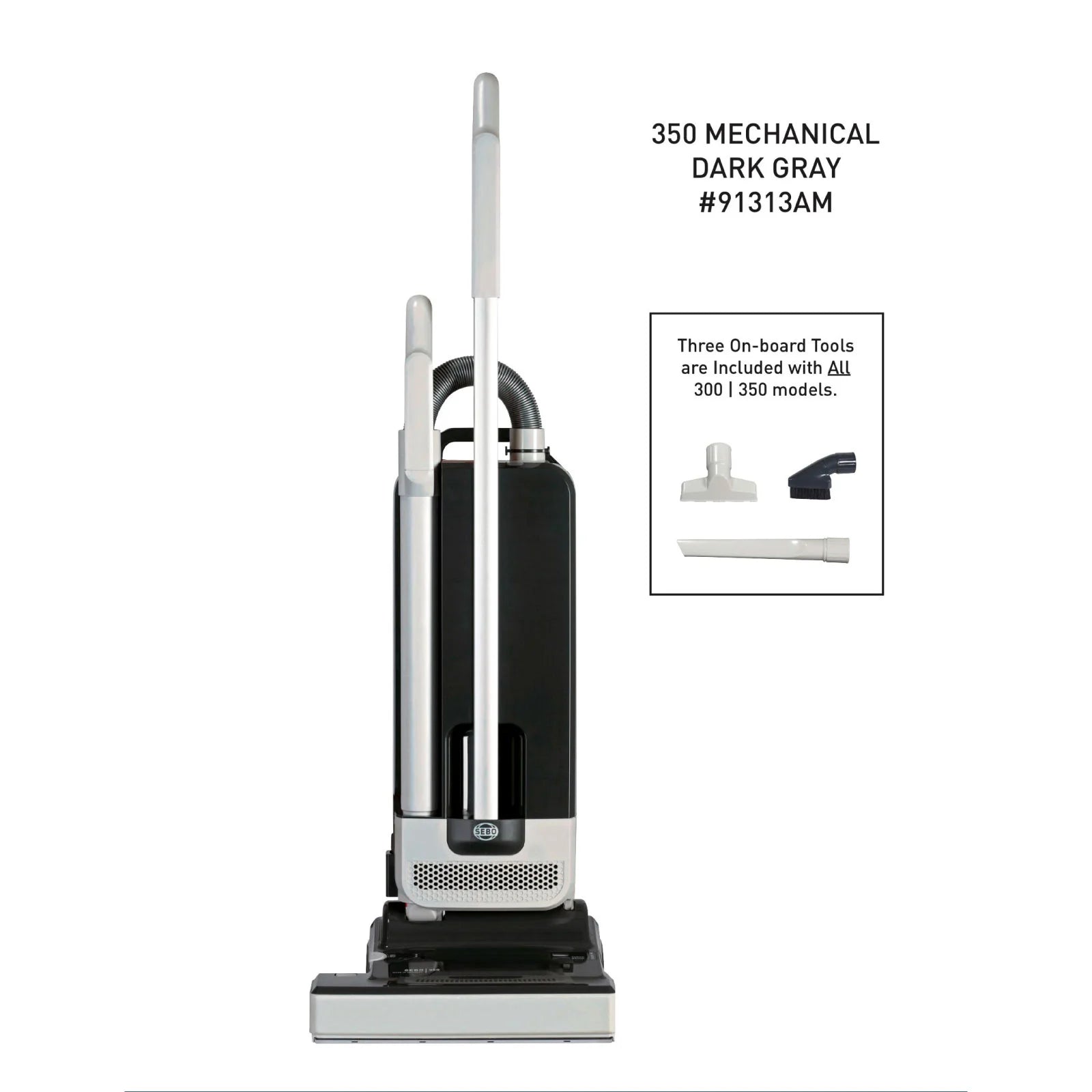 SEBO 350 Mechanical Upright Vacuum