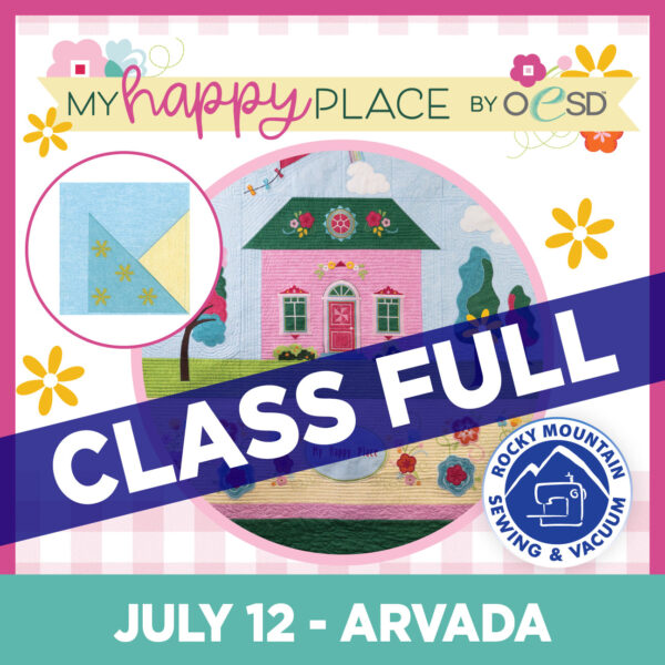My Happy Place by OESD Embroidery Block of the Month - Arvada