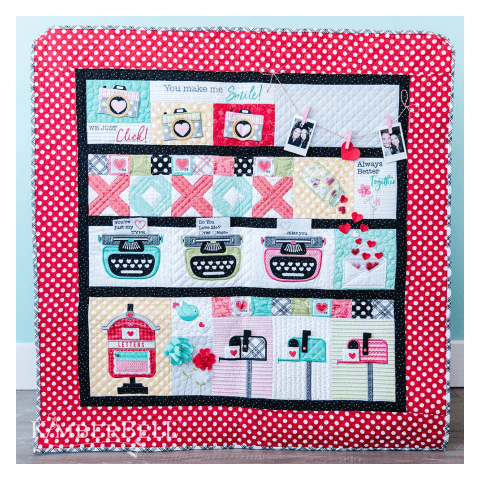 Kimberbell Events and Clubs 6 Kimberbell Love Notes Quilt