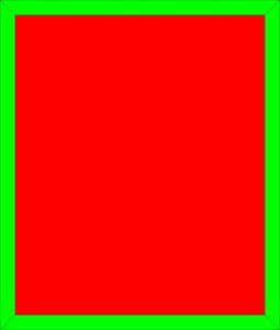 Mastering Miters: How to Sew A Mitered Quilt Border 16 Diagram of front side of mitered quilt border