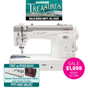 Janome HD9 Professional
