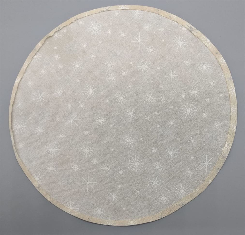 Turned Edge Appliqué 16 photo wrong side of turned edge applique circle