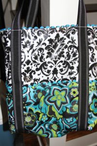 Laminated Cotton Beach Bag