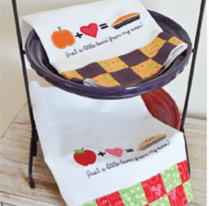 What's the Buzz: August Events at Rocky Mountain Sewing and Vacuum 8 Photo of Kimberbell Sweetest Equation Tea Towel in August Events