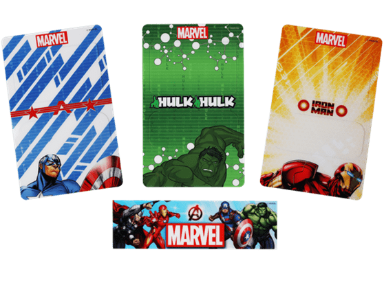 4 faceplates available for Brother Marvel LB5000M