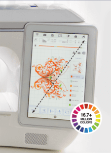 The Brother Luminaire. Part 1: Light Years Ahead 11 Brother Luminaire touch screen