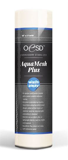 OESD's aqua mesh used for Free Standing Holiday Wreath