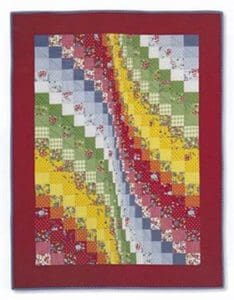 January 2019 Sew Fun 5 sample bargello quilt for January Sew Fun