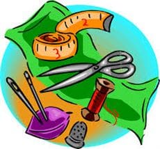 Sew Which Needle? An Overview of Sewing Needles 4 cartoon drawing sewing notions Rocky Mountain Sewing Colorado Springs Denver Aurora Littleton Arvada