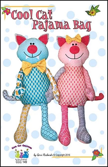 What's the Buzz: August Events at Rocky Mountain Sewing and Vacuum 6 Photo of Cool cat pajama bag pattern