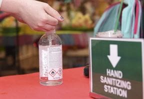 We're Baaack! (on Monday) 4 hand sanitizer for store reopening