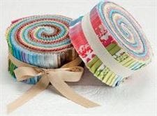 Quick Quilting: Pre-Cut Fabric 3 Photo of two jelly roll bundles of pre-cut fabric strips