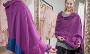 The Wait Is Finally Over: The PFAFF Creative Icon Is Here! 1 Photo of Meadow Scarf created on the Pfaff Creative Icon