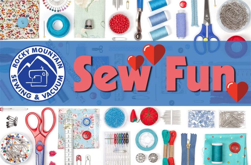What's Happening: February Events at Rocky Mountain Sewing and Vacuum 5 Blog Banner for February Sew Fun
